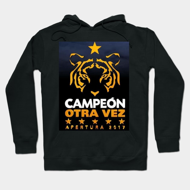 TIGRES CAMPEON Hoodie by Carlitozway